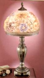 HAND PAINTED TABLE LAMP (EACH)