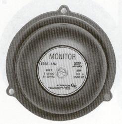 Self-contained underdome monitor bell.  Insulated, and grounded vibrating bell with concealed plunger.  Supplied with weatherproof gasket for outdoor applications.  Corrosion resistant gray finish.  3 inch gong.
