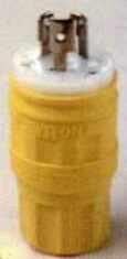 RECP TL SINGLE 15A125V L5-15R (EACH)