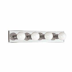 4-BULB CHROME BAR LIGHT