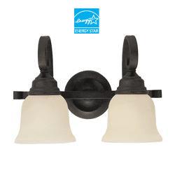 2-LGHT SERENITY WALL/BATH