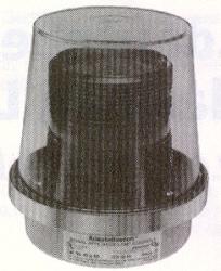 49 Series AdaptaBeacon Flashing Light with protective polycarbonate dome