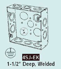 4-11/16 SQ 1-1/2 DEEP OUTL BOX