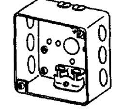 4 IN SQ 2-1/8 DEEP DRAWN BOX