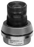 Edwards 51 Series flashing light with base mounted horn designed for indoor or outdoor installation.  Often used in airport baggage carousels.