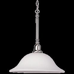 1-LGHT BRSHD NKL PEND