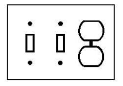 Wallplate, Satin Finish, Standard: UL 883, Size: 6.375 X 4.5IN, Number of Gangs: 3, Cutout: (2) Toggle Switch, (1) Duplex Receptacle, Material: Solid Brass, Thickness: 0.04IN