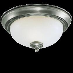1 LIGHT CEILING BRUSHED NICKEL