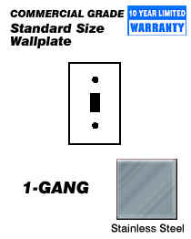 1 GANG 430 STAINLESS STEEL TOG (EACH)