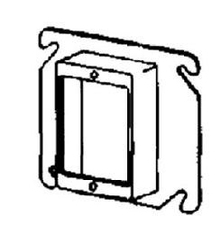 4 IN SQ 1 IN RSD SGL DVC