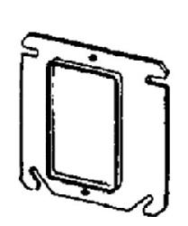 4 IN SQ 1/4 IN RSD SGL DVC