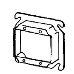 4 IN SQ CVR 3/4 IN RSD 2 DVC