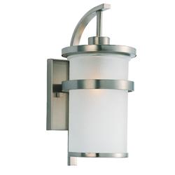 1L Wall Outdoor Brushed Nickel
