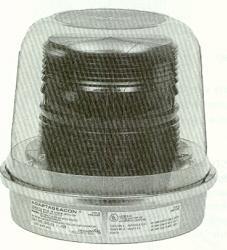 Heavy duty strobe designed for indoor and outdoor applications.  UL Listed for use in Division 2 applications.  May be direct or 3/4 in. conduit mounted on any plane.  Includes clear dome cover.