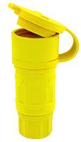 WG YLW RUBBER SB CONN (EACH)