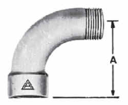 90 DEG 3/4 MALE&FEMALE ELBOW (EACH)
