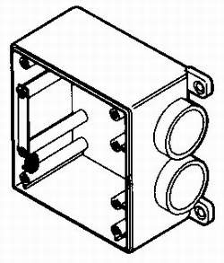 FSS1/2-3/4-1-2 GANG PVC BOX (EACH)
