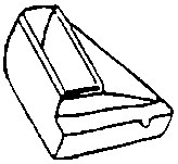 VENTILATION REVERSE ELBOW LEFT (EACH)