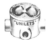 UNILET 1/2 W/COVER (EACH) (EACH)