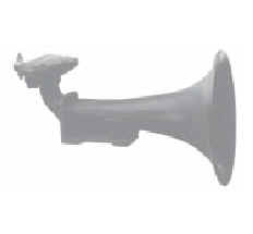 Cast marine air horn.  3/4 in. NPT inlet.  200 Hz