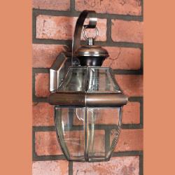 OUTDOOR MED 2L WALL LANTERN (EACH)
