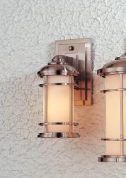 BRUSHED STEEL OUTDOOR 1 - E 100W