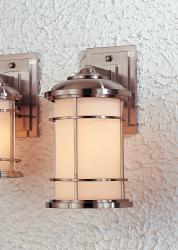 BRUSHED STEEL OUTDOOR 1 - E 100W