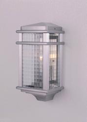 BRUSHED ALUMINUM OUTDOOR 1-E 100W