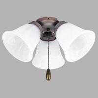 3-60W MED FAN LIGHT KIT (EACH)