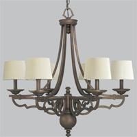 6-LIGHT CHANDELIER (EACH)