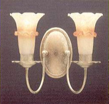 EGYPT GOLD 2-LITE WALL SCONCE (EACH)