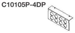 AC10105 Plate for 4 duplex device Kos