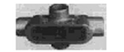 IMC/Rigid Conduit Body, Access Opening Side, Configuration X, Cover Type Zinc Electroplated Chromate Epoxy Powder Coated Gray Cast Iron, Hub Location Cross, Number of Hubs 4, Hub Size 1/2 Inch, Size 5.94 Inch L x 3.13 Inch W x 1.78 Inch H, Installation Threaded, Material Zinc Electroplated Chromate Epoxy Powder Coated Gray Iron Body, Neoprene Gasket, Stainless Steel Screw, Form Type Form 8, Approval UL 514A/514B/E2527, CSA C22.2, Used On IMC/Rigid Conduit, Applicable Standard NEC/CEC, NEMA FB-1, Capacity 6 Cu Inch