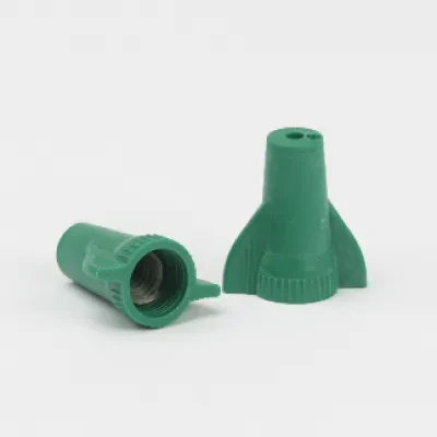 PECO FASTENERS GREEN GROUND WING CONNECTOR 100 PER JAR