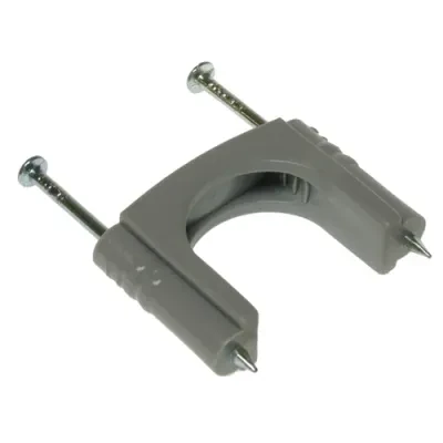 Service Entrance Staple, #2 AWG cable size, SEU cable type, Gray, 25 per pack