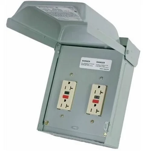 Midwest Electric�s Temporary Power and Power Outlets are a means of providing power required by various construction trades, residential sites, and mobile electrical applications.  Temporary Power and Power Outlets offer one or more receptacles, with or without overcurrent protection, disconnecting, metering, and/or pedestal mounting functions, in a single enclosure of G-90 zinc-coated steel.  The NEMA 3R rainproof enclosure is lockable and engineered to provide maximum protection against weather, vandalism, and normal field use.