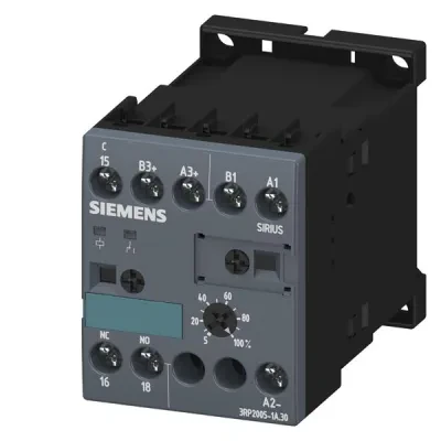 Timing Relay,Timer,SIMIREL Conversion type = Analog Function = 16 Function TimeRange = 0.05s-100h,1CO Cntrl Voltage = 24-240VUC Screw DIN Mounting, Width = 45mm