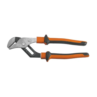 Insulated Pump Pliers, Slim Handle, 10-Inch, 1000 V Rated for safety on the job. VDE Certified durable, molded insulation meets or exceeds ASTM F1505 and IEC 60900 standards for in...
