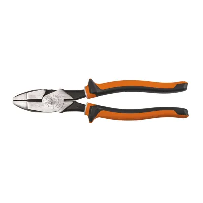 Insulated Pliers, Slim Handle Side Cutters, 9-Inch, 1000 V Rated for safety on the job. VDE Certified with unique three-part insulation with white underlayer provides warning sign...