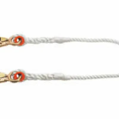 Nylon Webbing Lanyard, 1/2-Inch by 4-Foot, Long-strand nylon-filament construction provides very high tensile strength and excellent elasticity