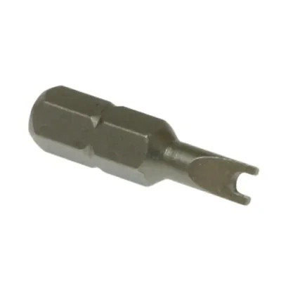 Spanner Bit, Hex shank shape, #8 tip size, 1 in. overall length, 1/4 in. shank size, 1 per pack