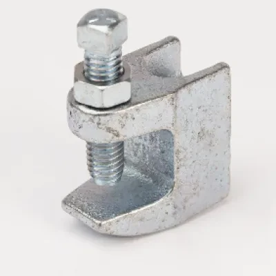 PECO FASTENERS 1/2" MALLABLE BEAM CLAMP EG 100 PER BOX