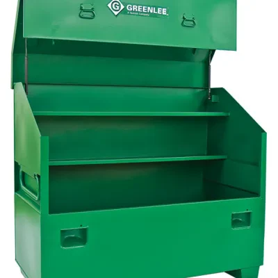 Slant-Top Storage Box Large 36" x 60".  Large capacity storage with traditional slant-top design.  Recessed and concealed lock protectors provide maximum security against drilling...