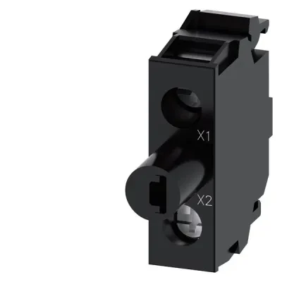 Led module with integrated led 230V AC, red, screw terminal, for base mounting