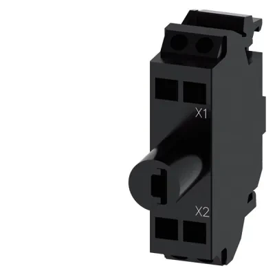 LED MODULE WITH INTEGRATED LED 230V AC, RED, SPRING-TYPE TERMINAL, FOR BASE MOUNTING