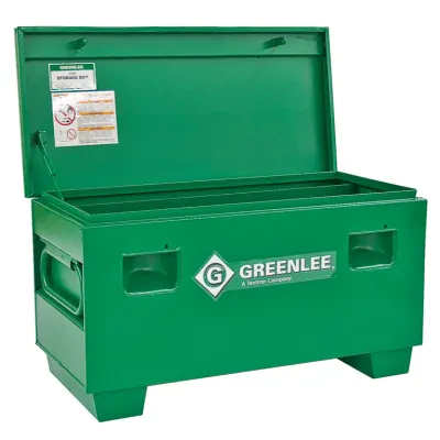 Recessed and concealed lockprotectors for maximum security against drilling and cutting lock. (Model 1332 one lock protector only).     Enhanced lid bolster for added support and d...