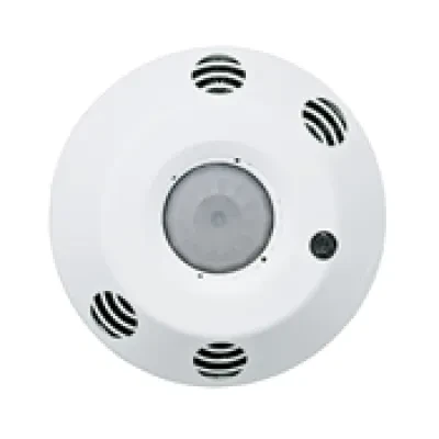 Indoor, Line Voltage, Low Profile, 1 Zone, Ceiling Mount, M/T, 2000 sq ft, Room Controller with multi-tech occupancy sensor, (1) 0-10V DC Sinking Control Signal for dimming ballast...