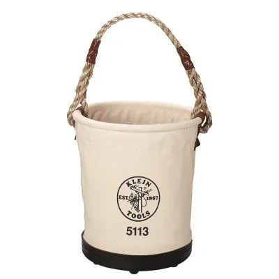 Tapered-Wall Bucket, Bottom made of black molded polypropylene for durability
