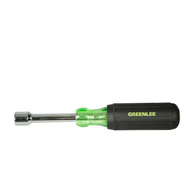 Magnetic nutdriver 1/2" x 3".  Rare earth magnetic tips for a strong hold on nuts and bolts. Color-coded handles and labeled shafts for easy part identification. Hollow shafts prov...