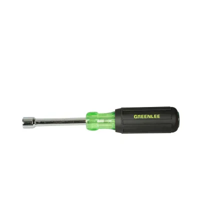 Magnetic nutdriver 3/8" x 3".  Rare earth magnetic tips for a strong hold on nuts and bolts. Color-coded handles and labeled shafts for easy part identification. Hollow shafts prov...